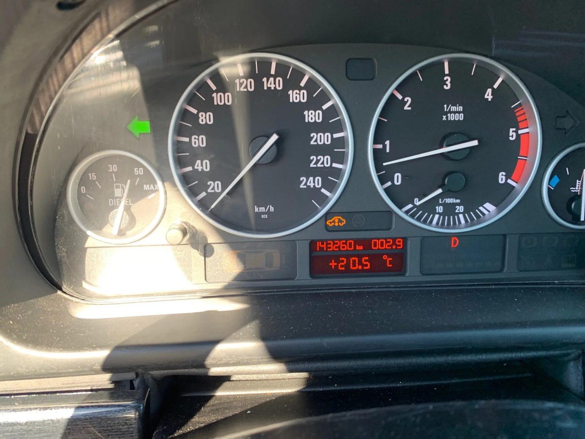 High приборка BMW e39