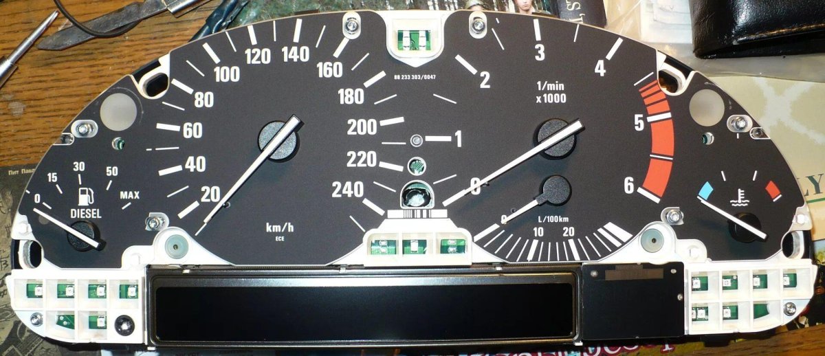 Приборная панель е39