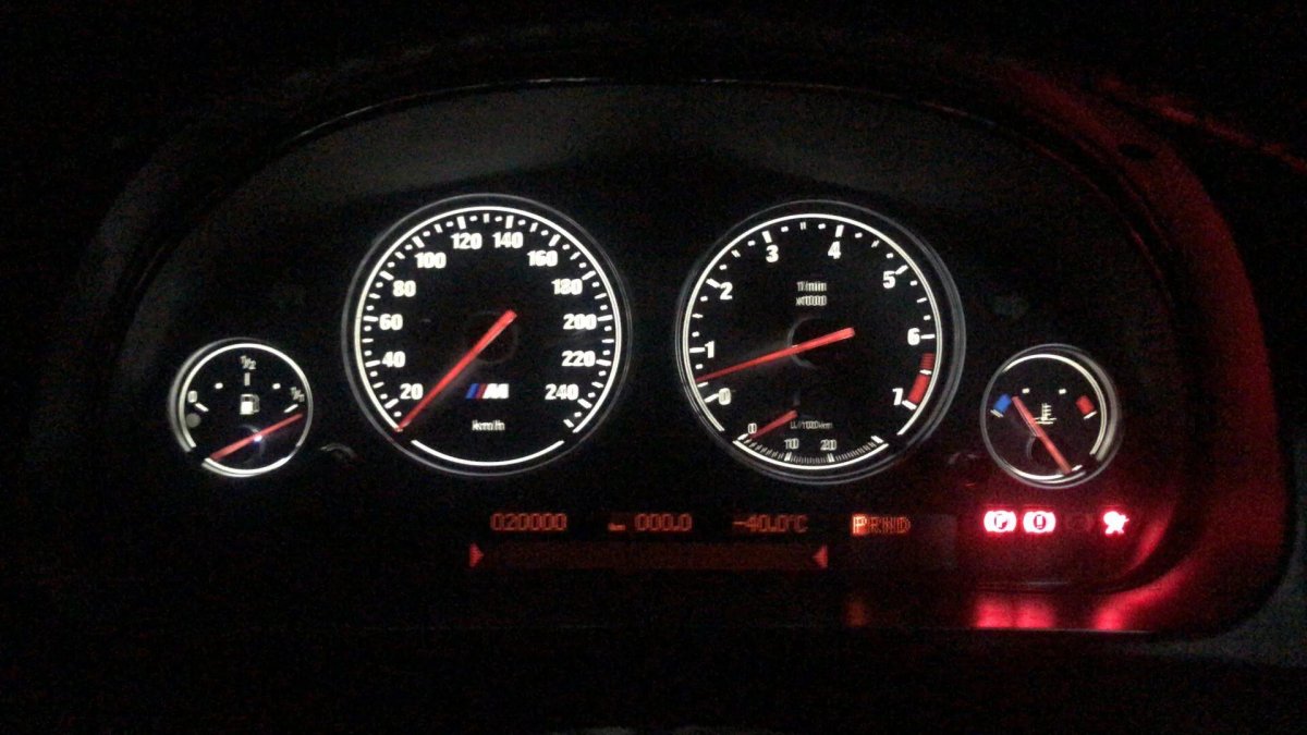 BMW e39 спидометр