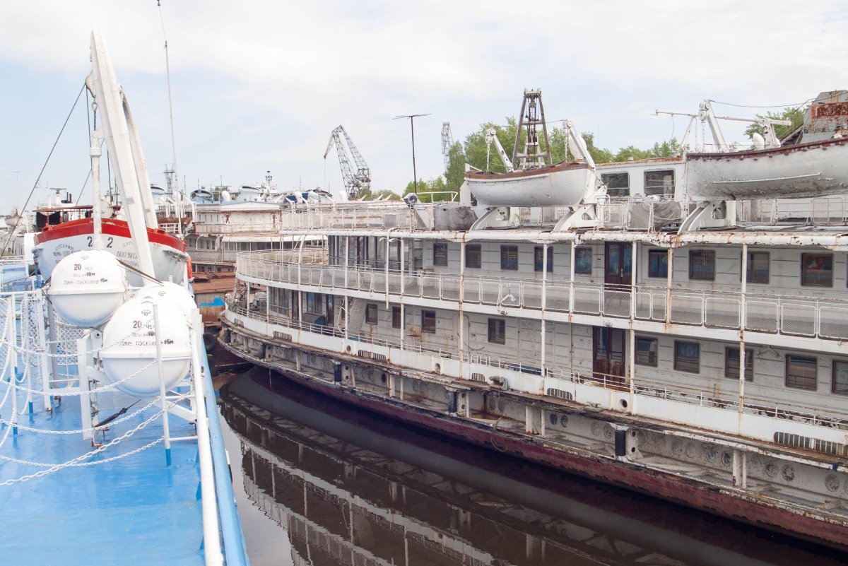 Теплоход Советский Союз проект 20