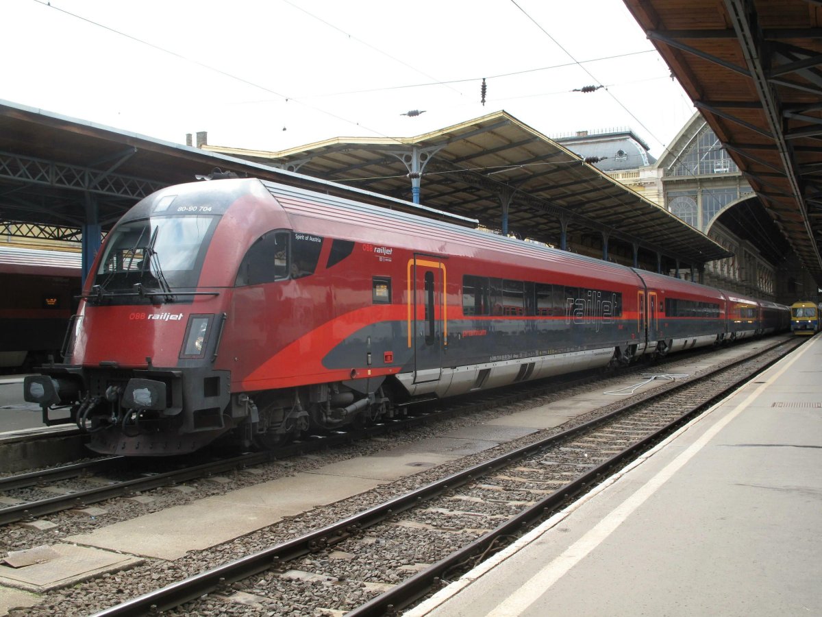 Поезд Будапешт Вена