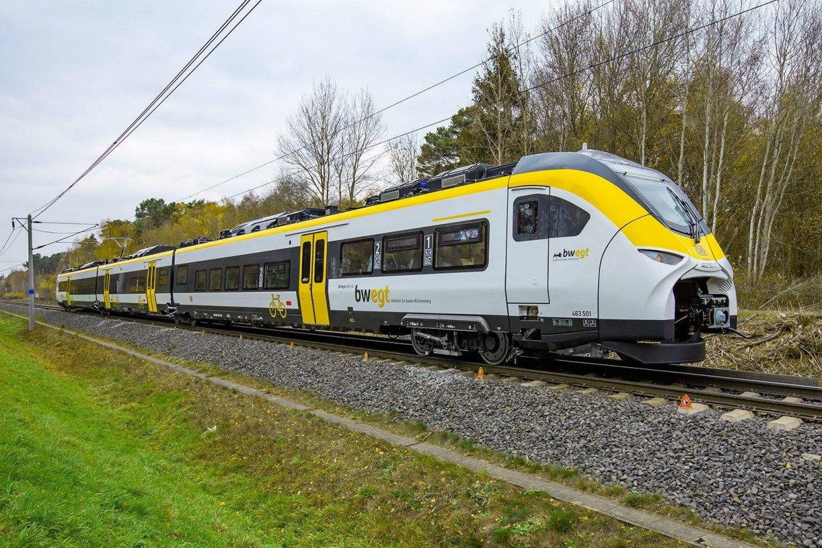 Сименс электрички в Германии