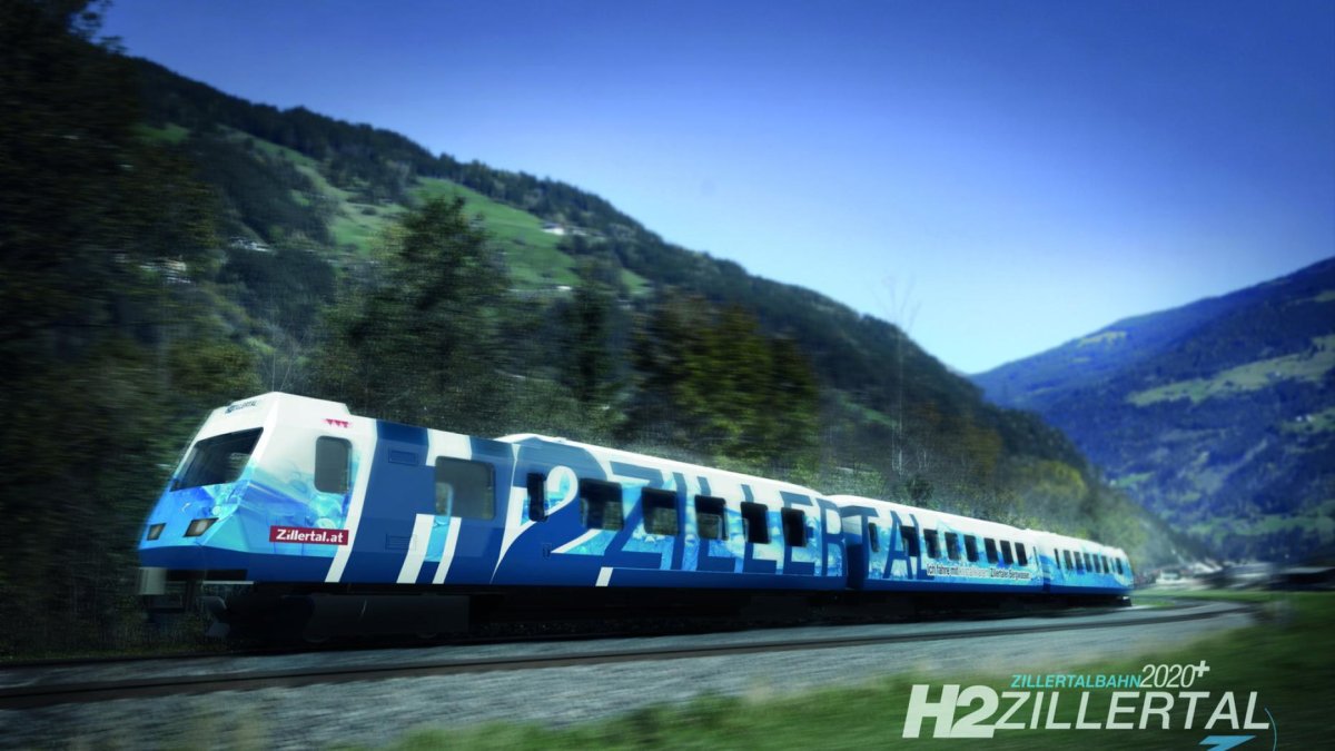 Водородный поезд в Германии