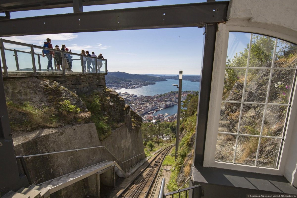 Берген фуникулер флёйбанен