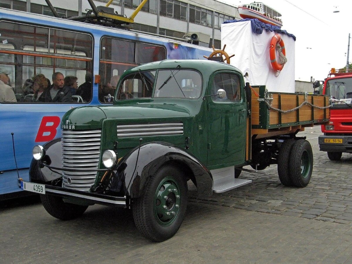 Чешский грузовик Прага