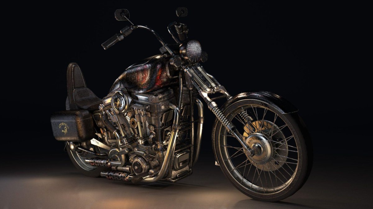 Мотоцикл Харлей Дэвидсон 1600