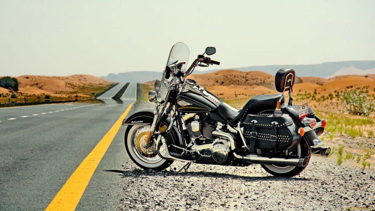 Чоппер мотоцикл Харлей Дэвидсон