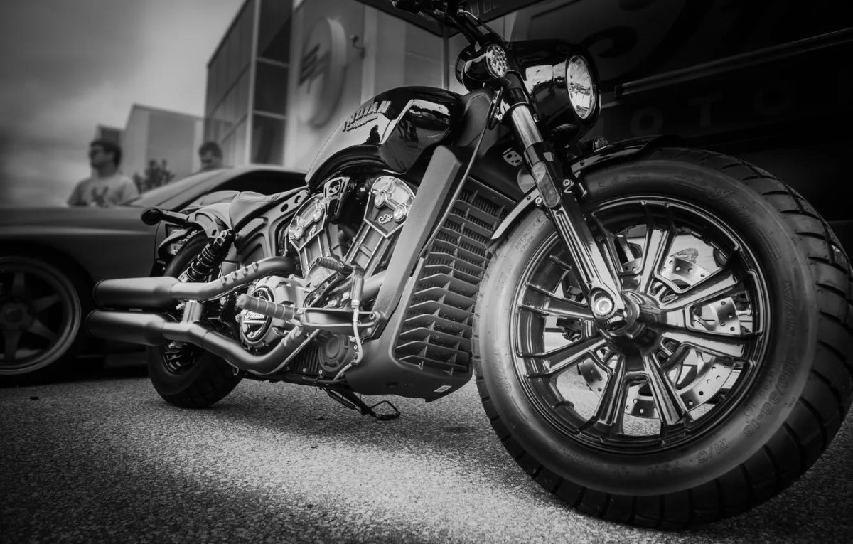 Indian Scout Bobber обои