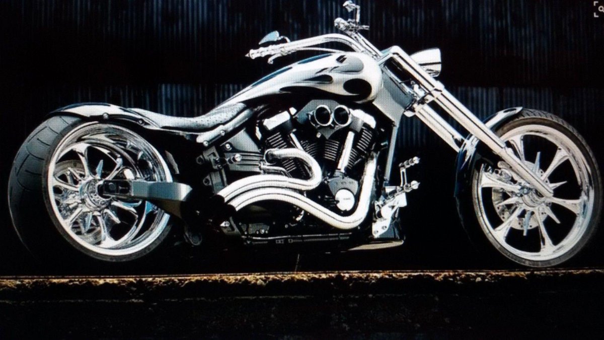 Кастомный мотоцикл круизер