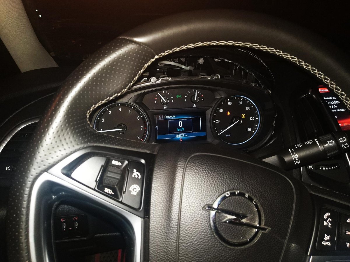 Цифровая панель Opel Astra j