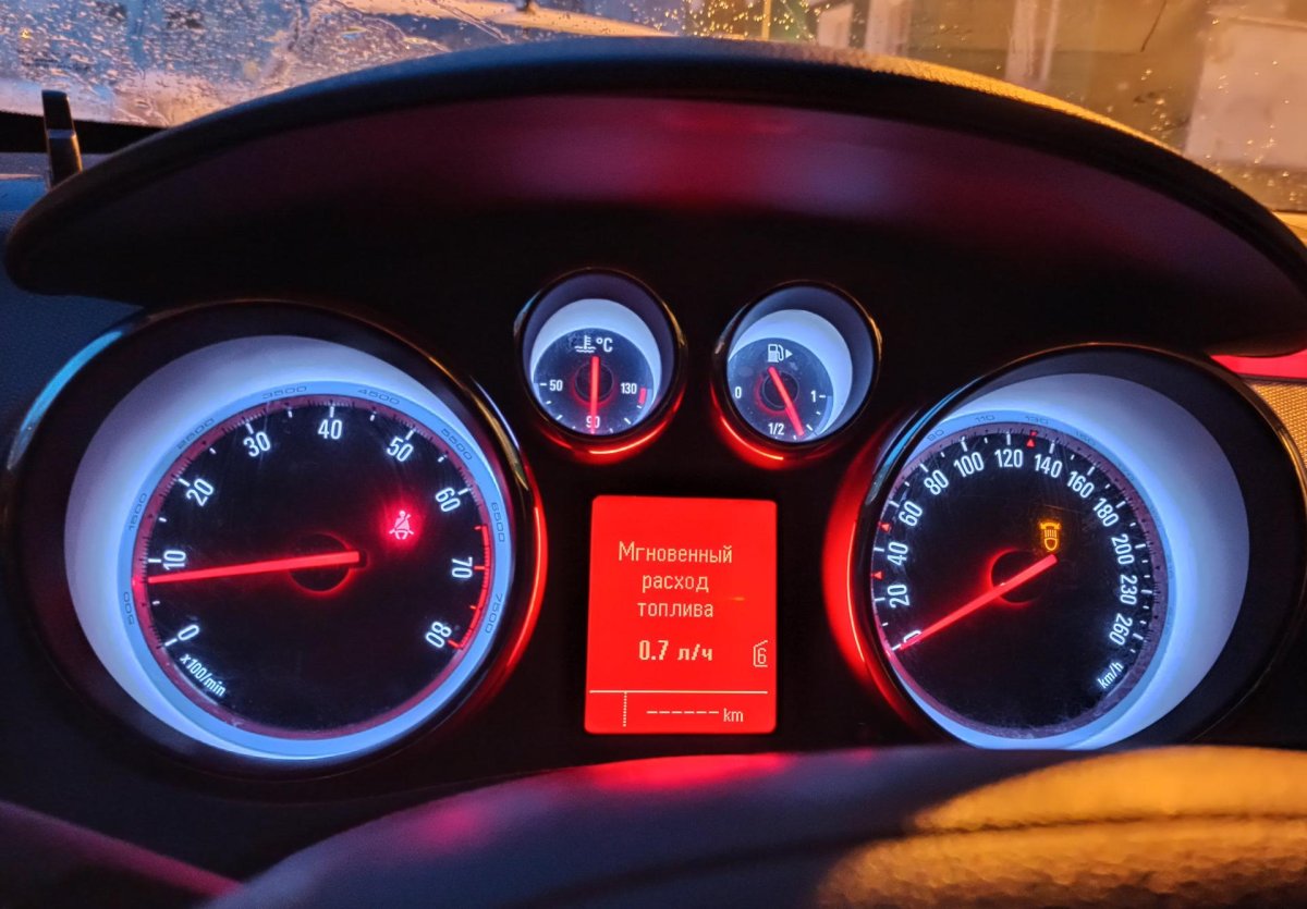 Приборная панель Opel Astra