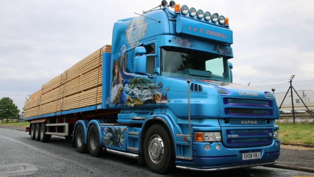 Скания 143 седельный тягач