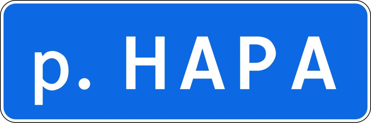 Дорожный знак река