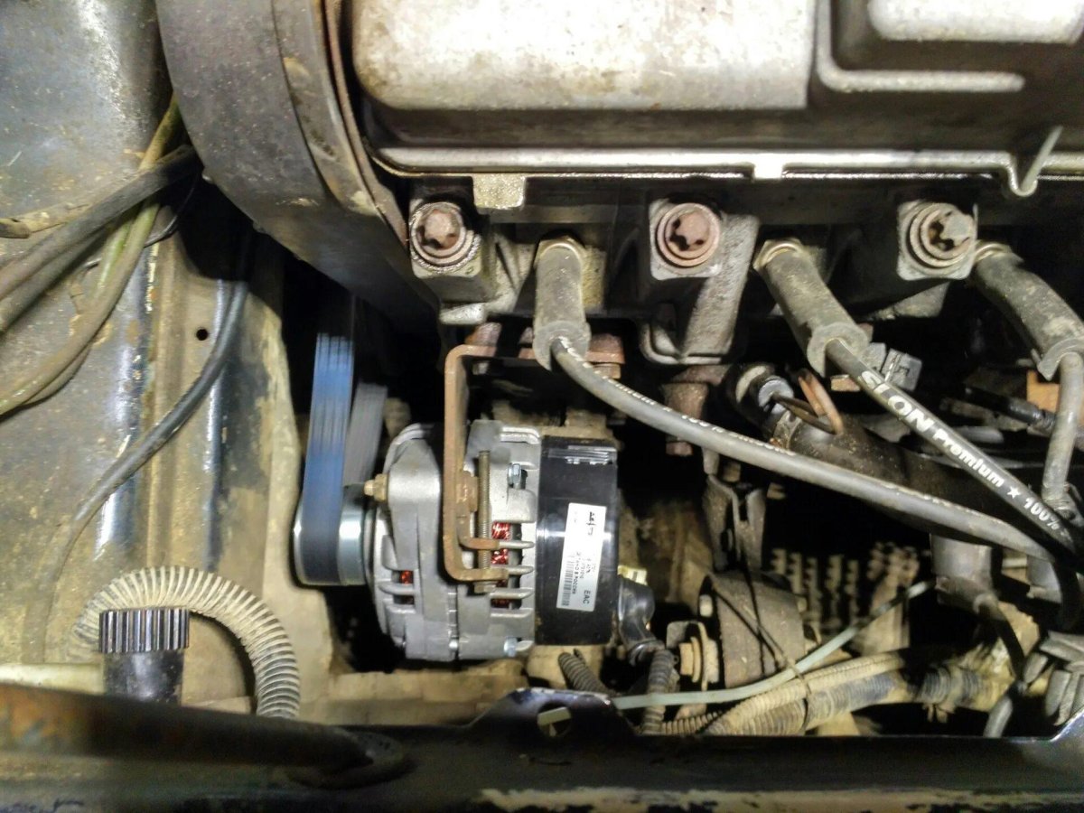 Замена генератора lead 50