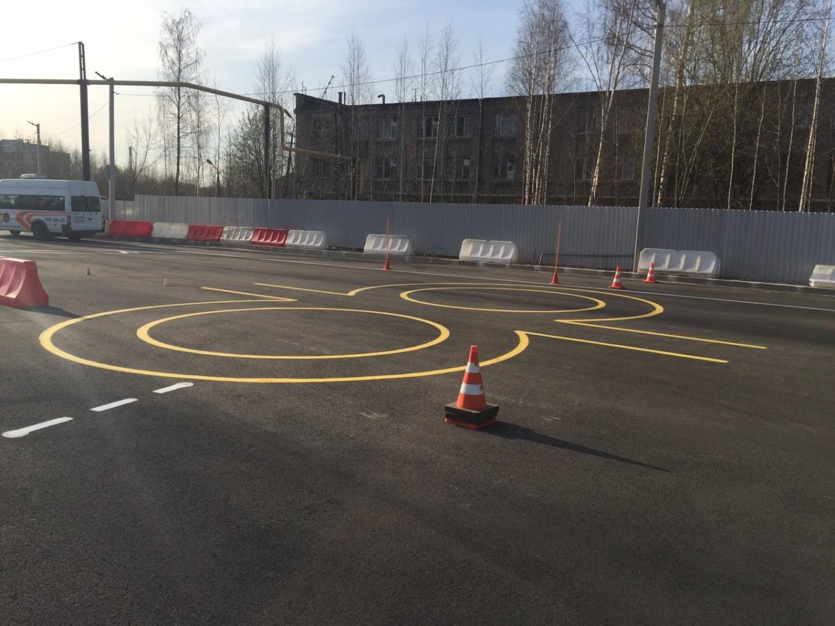 Знаки на автодроме