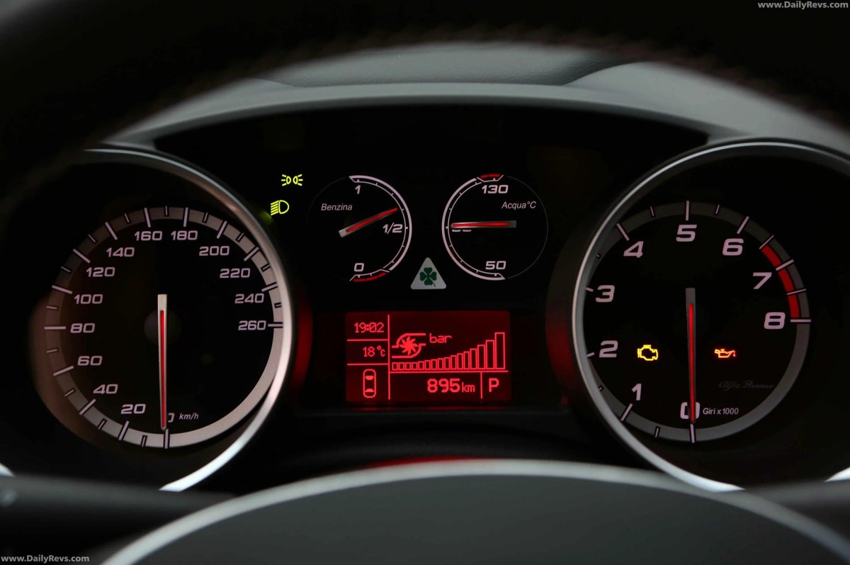 Приборная панель Альфа Ромео Джульетта