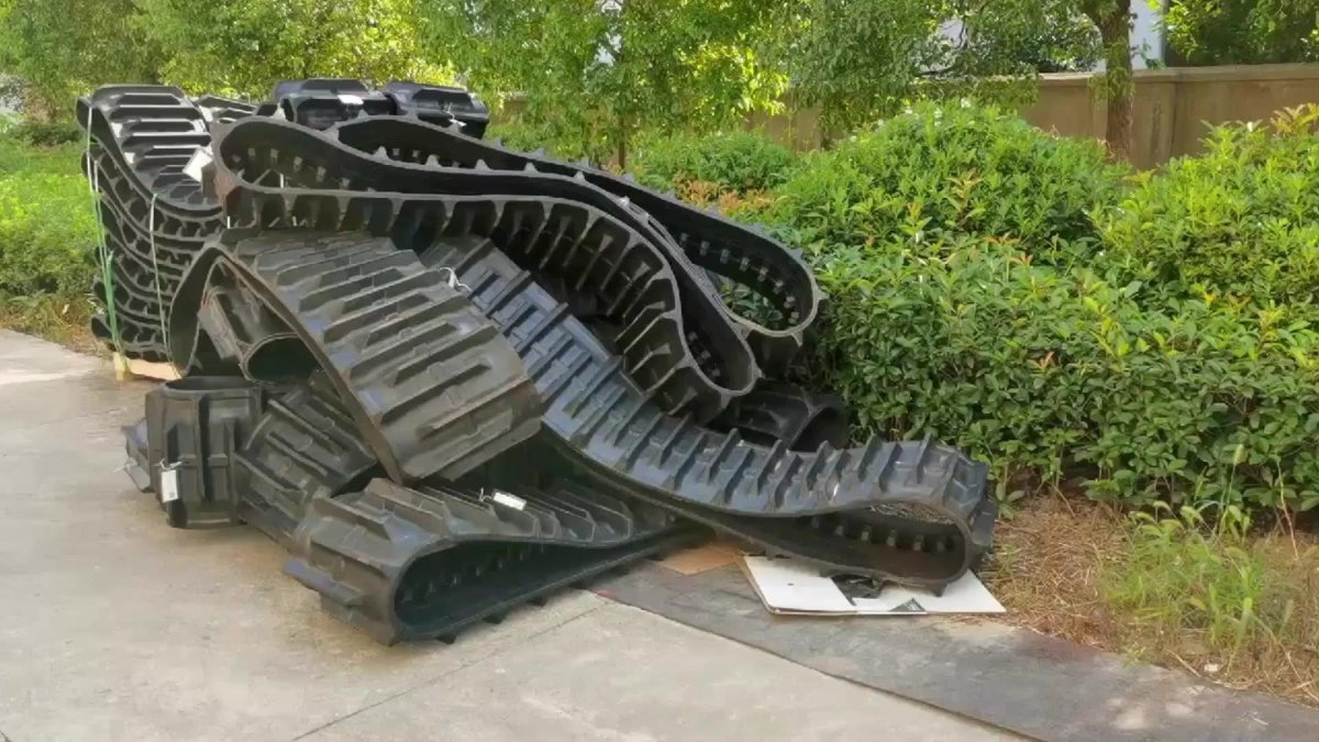 Комбайн на гусеницах