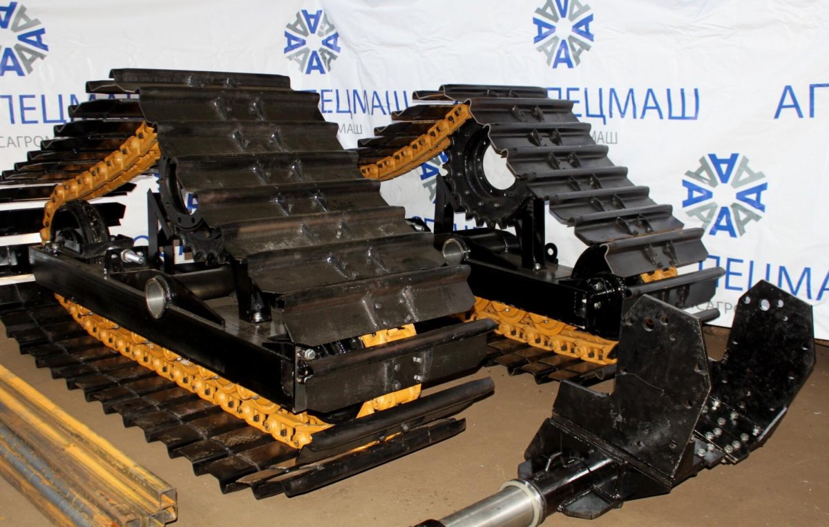 Полугусеничный ход для комбайна Енисей