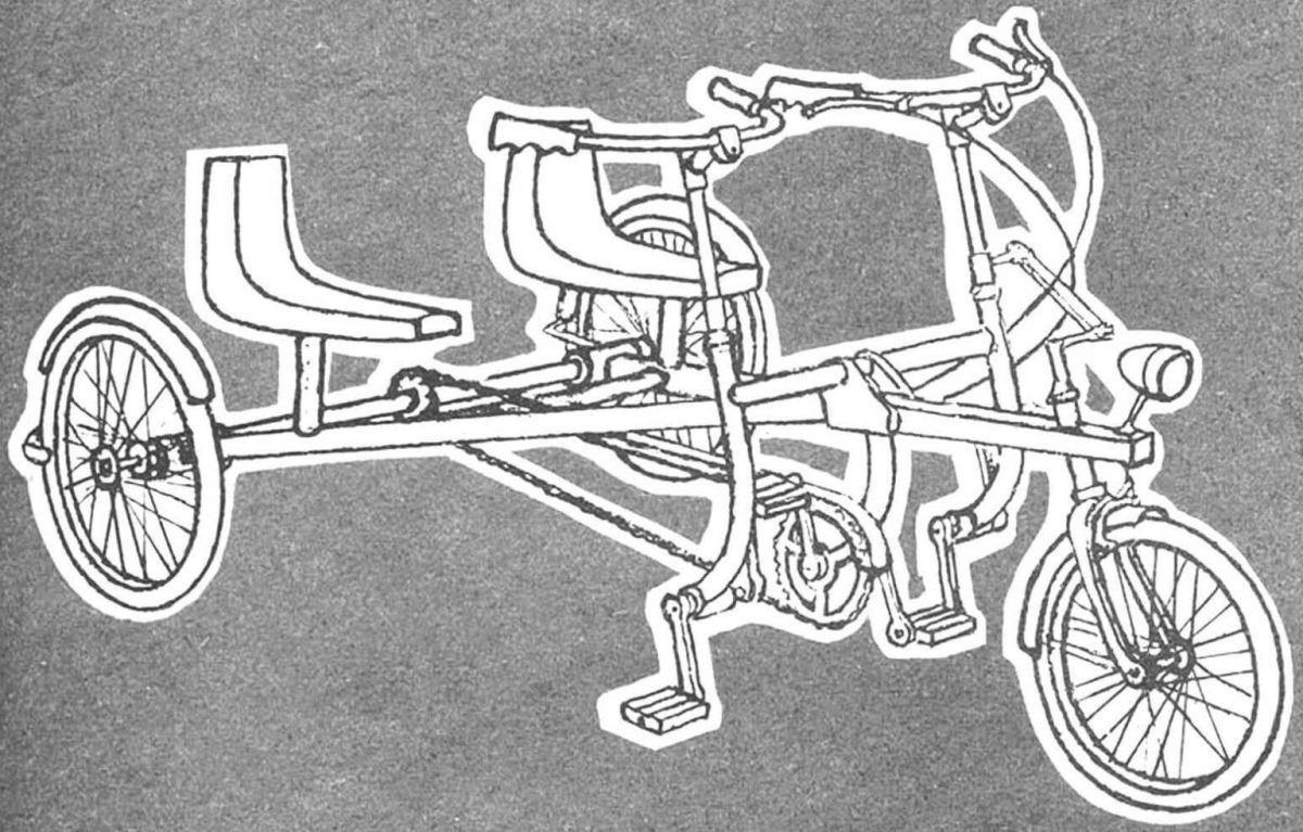 Веломобиль Моделист конструктор