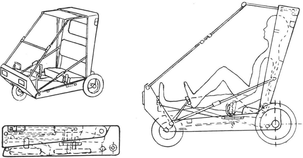 Веломобиль Моделист конструктор