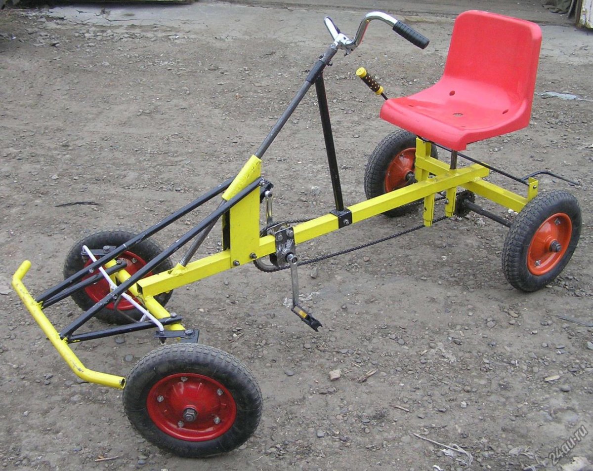 Веломобиль PODRIDE самоделки