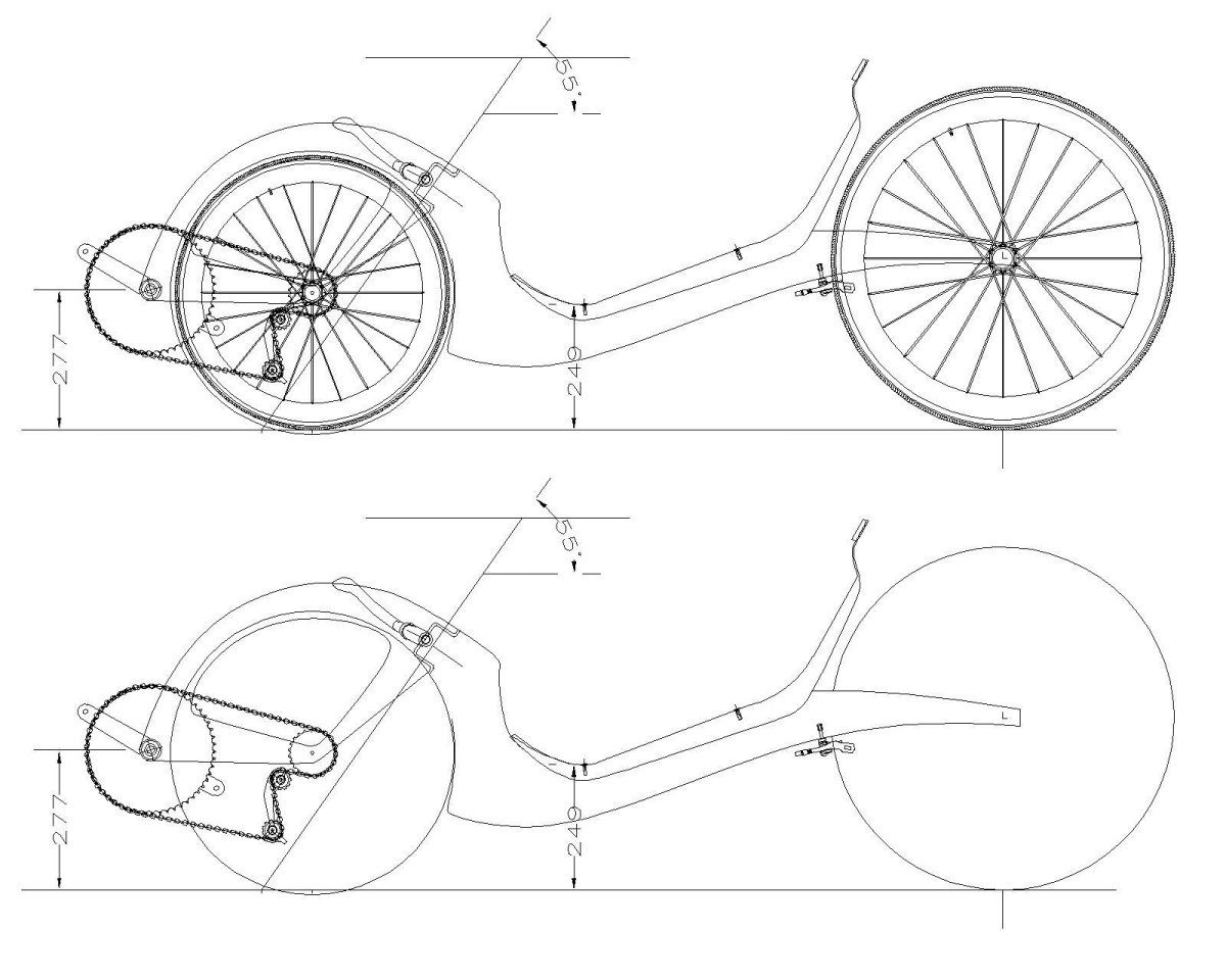 Лигерад трехколесный чертежи