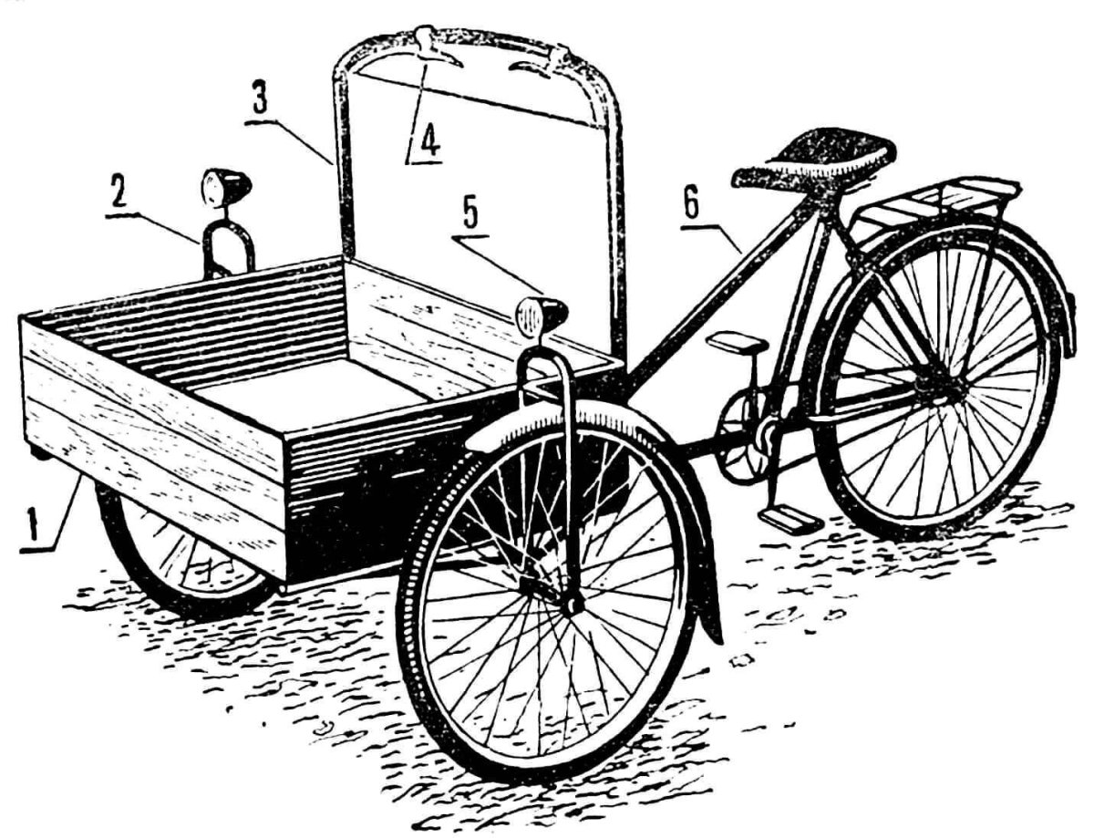 Веломобиль Альтаир 237 чертежи