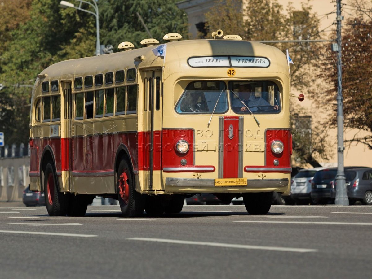 Автобусы СССР ЗИС 155
