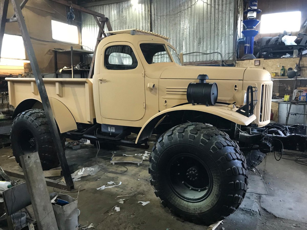 ЗИЛ 157 лесоруб