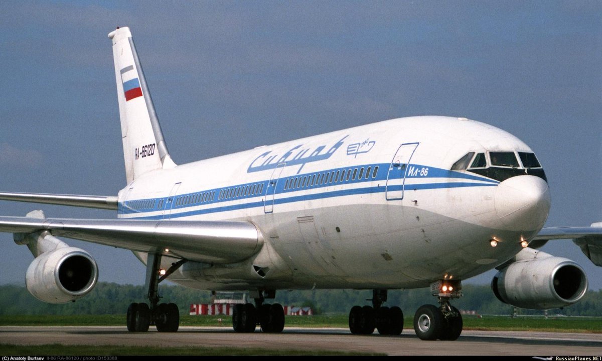 Ил-86 Уральские авиалинии