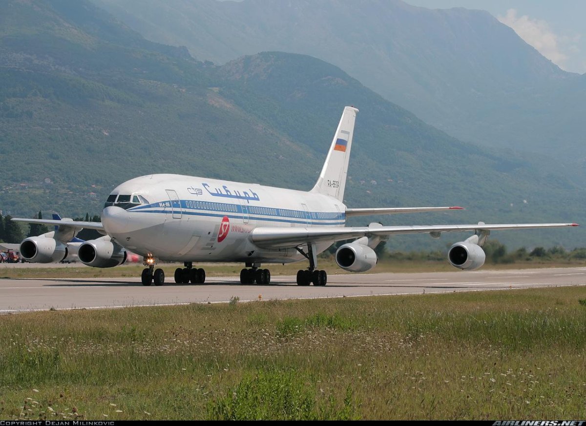 Ил 86 s7 Airlines