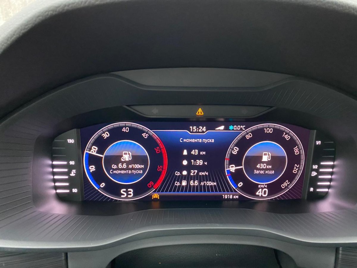 Приборная панель Шкода Кодиак