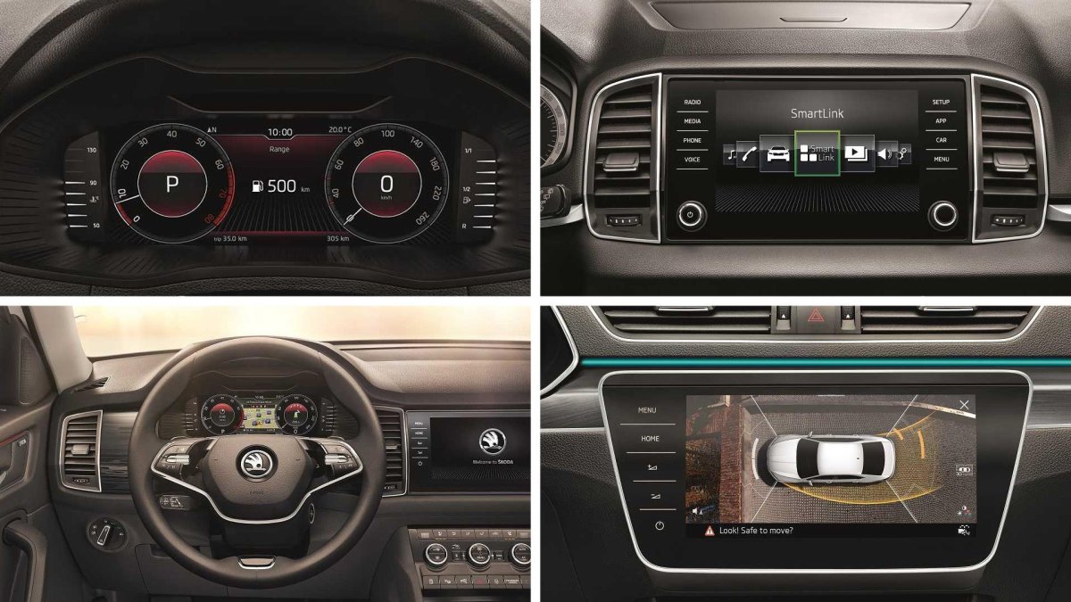 Панель Шкода Кодиак 2020