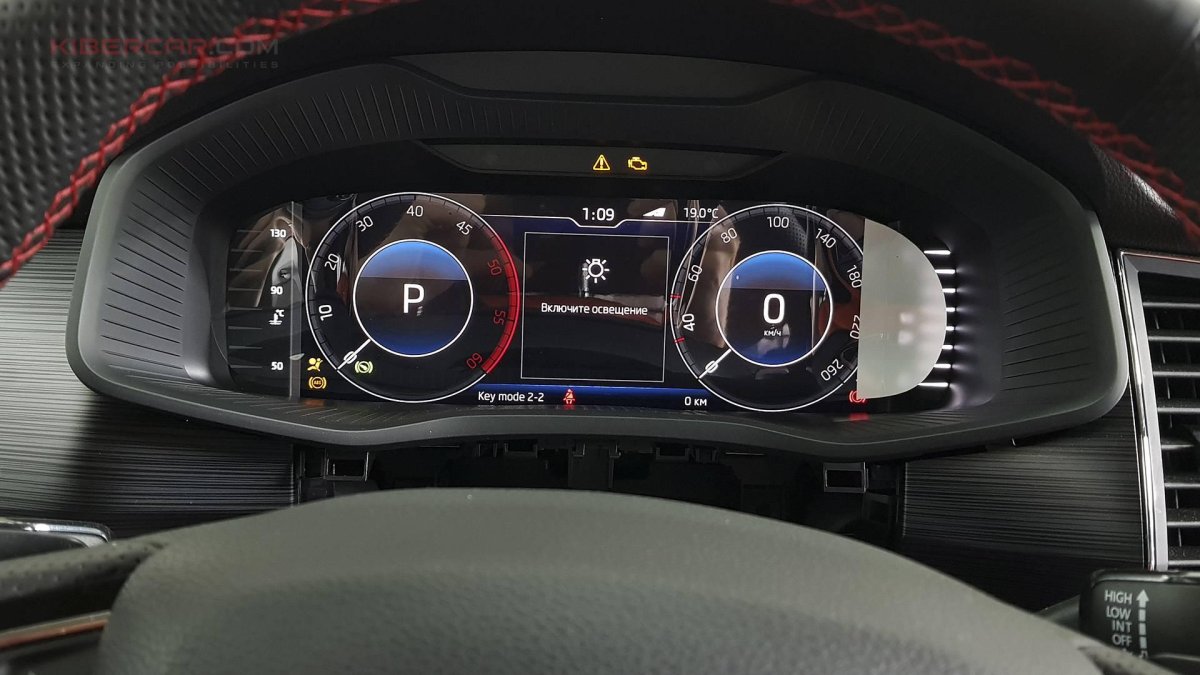 Венатор приборная панель