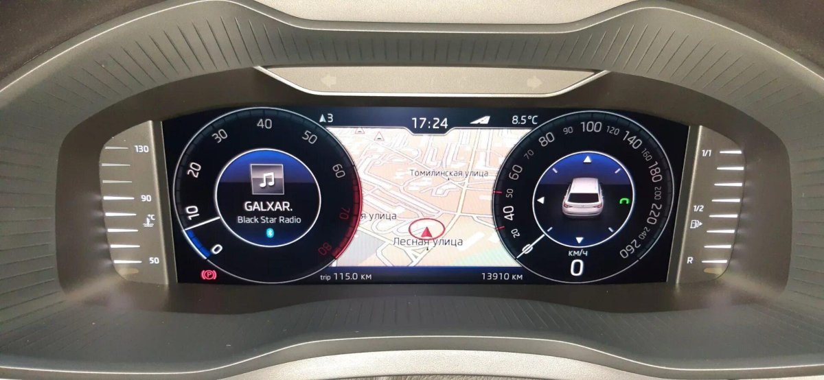 Приборная панель Skoda Kodiaq