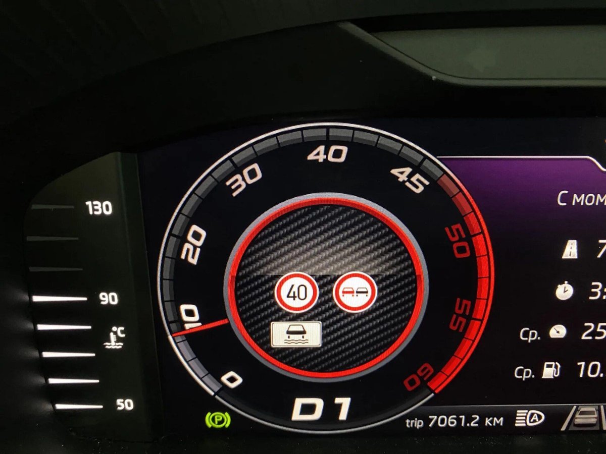 Приборная панель Skoda Kodiaq