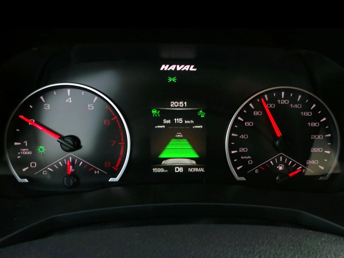 Haval f7 приборная панель