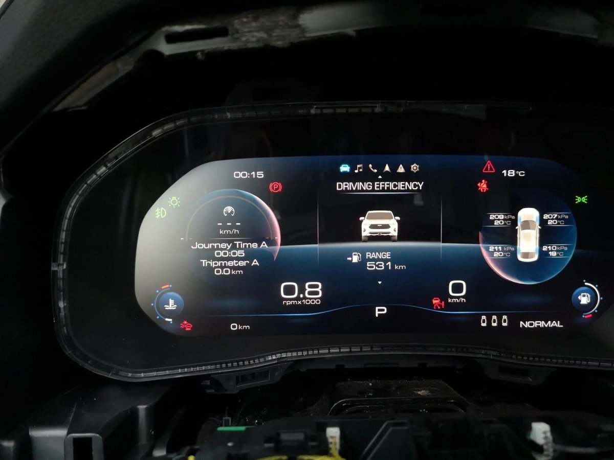 Haval f7 приборная панель