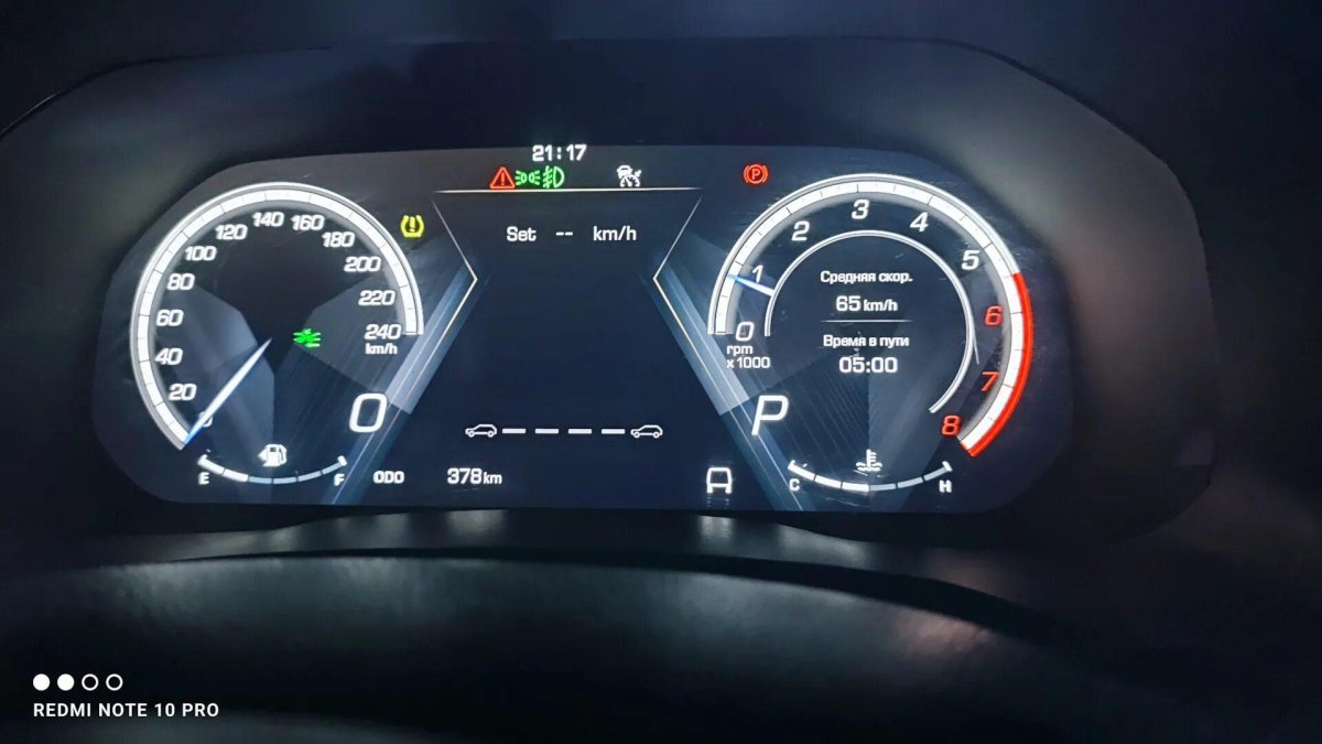 Приборка Хавал ф7 цифровая