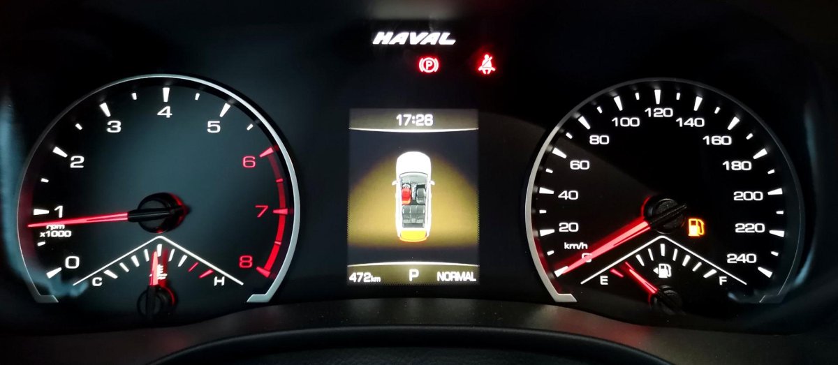 Haval Jolion Elite приборная панель