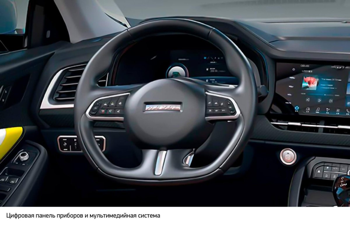 Цифровая панель Хавал ф7