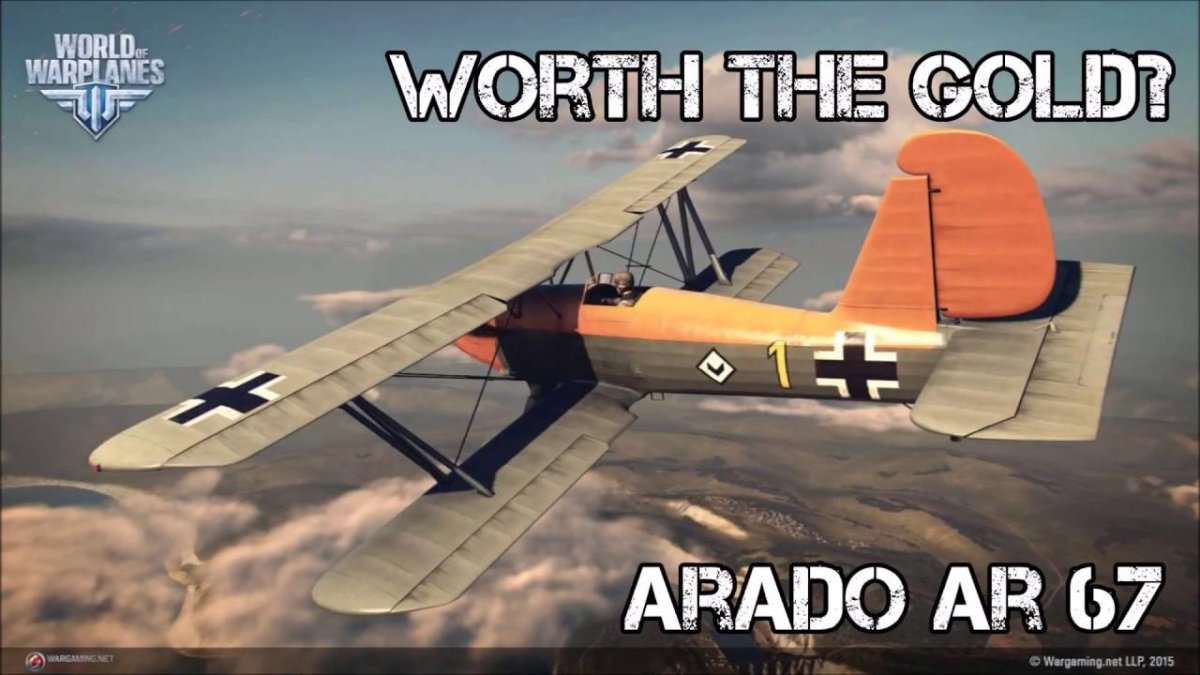 Истребитель Арадо ar 68