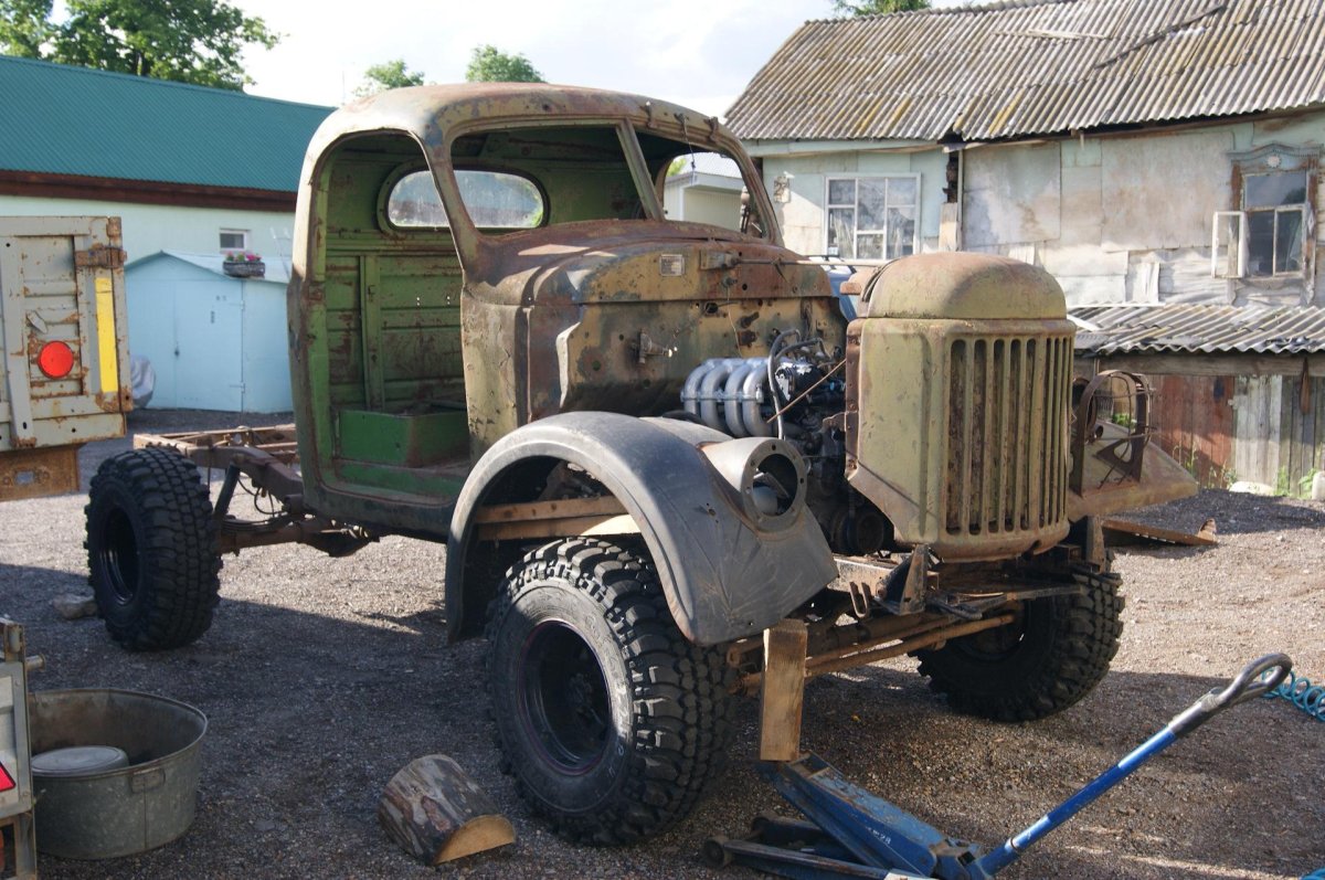 ЗИЛ 157 двойная кабина