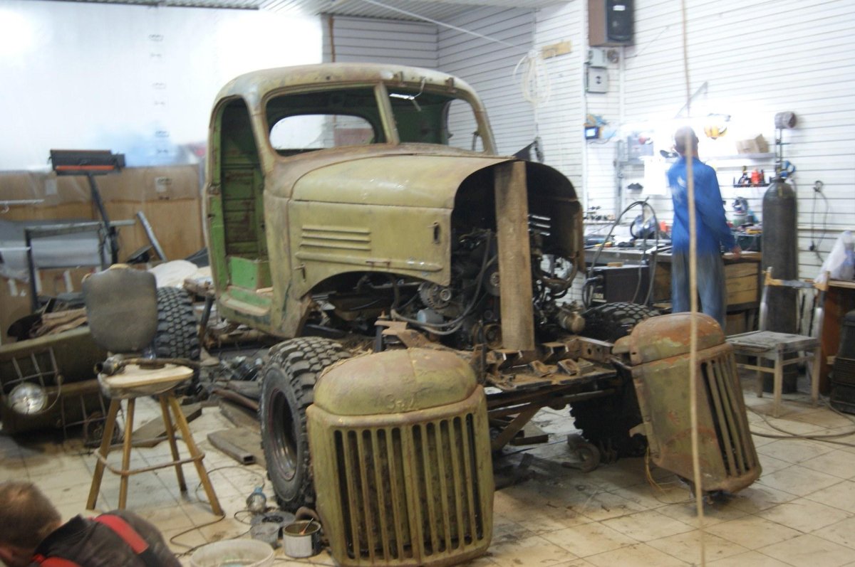 ЗИЛ 164 кабина