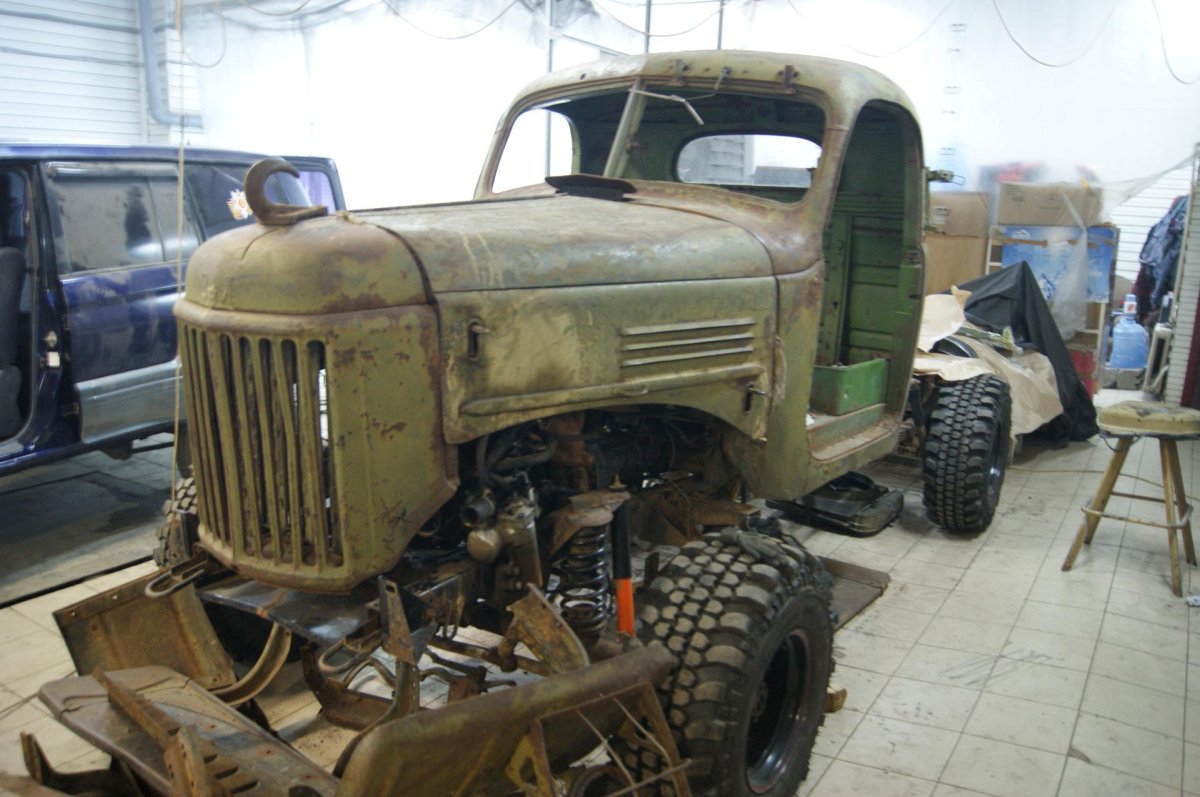 ЗИЛ 131 кабина