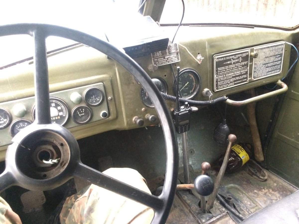 ЗИЛ 157 салон