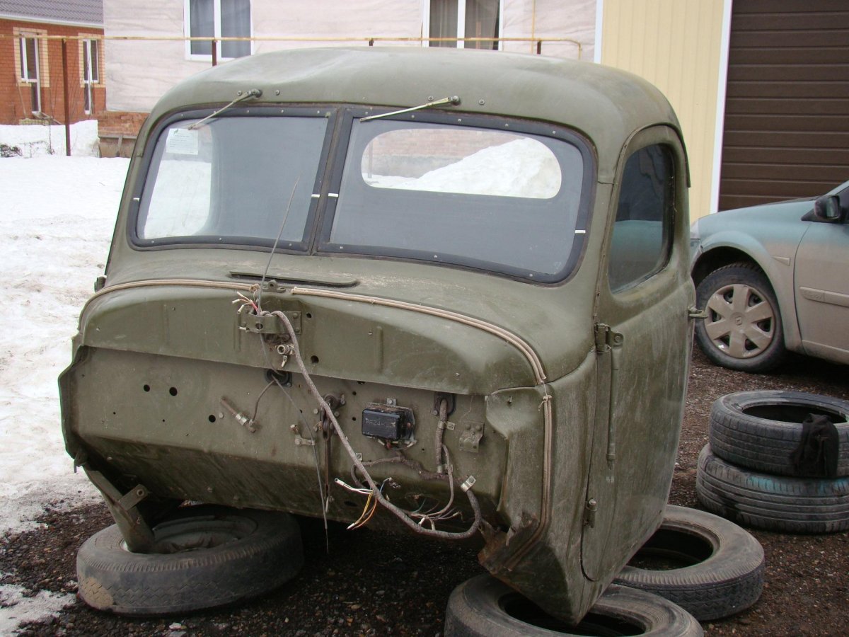 ГАЗ 69 С кабиной от ЗИЛ 157