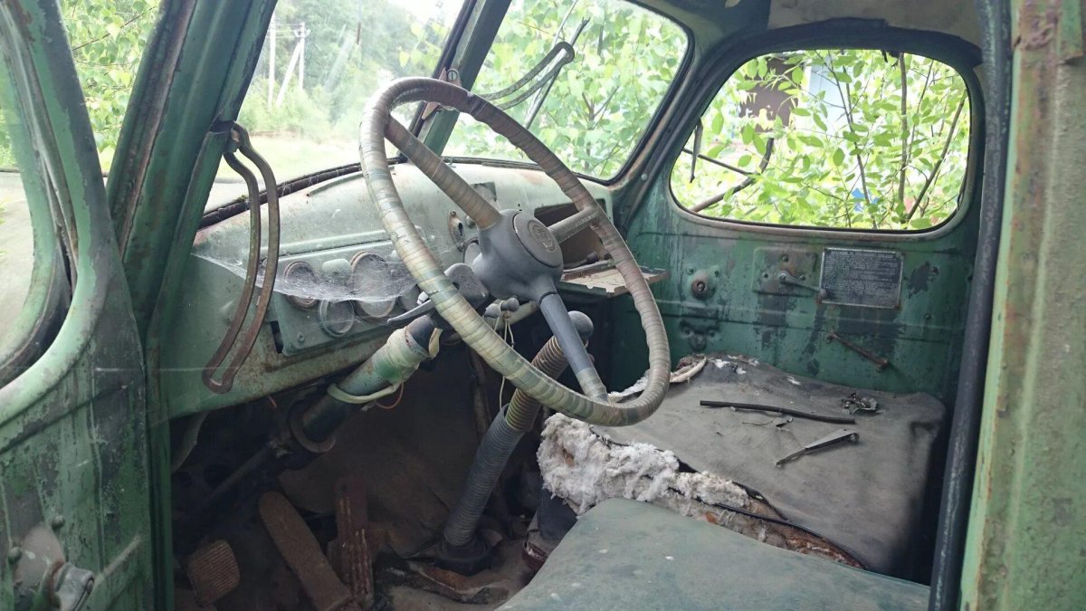 ЗИЛ 157 заброшенный