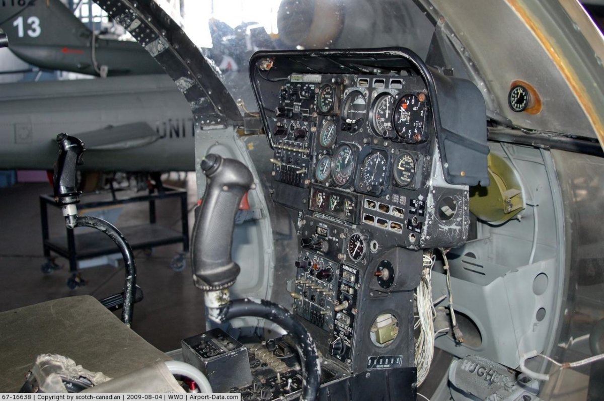 Oh-6 Cayuse Cockpit