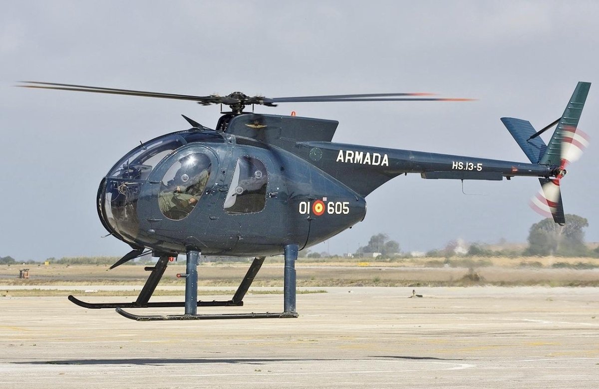 Вертолет Oh-6a Cayuse